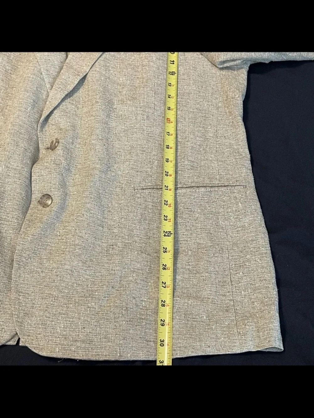 Vintage Bert Pulitzer Mark 48R Tan 100% Silk Mens Blazer Suit Jacket Sport Coat